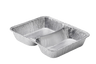 Aluminium 2-compartment scale 227x17x39mm R808G
