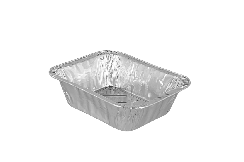 TakeAware.nl Aluminium container 146x119x42mm 450ml