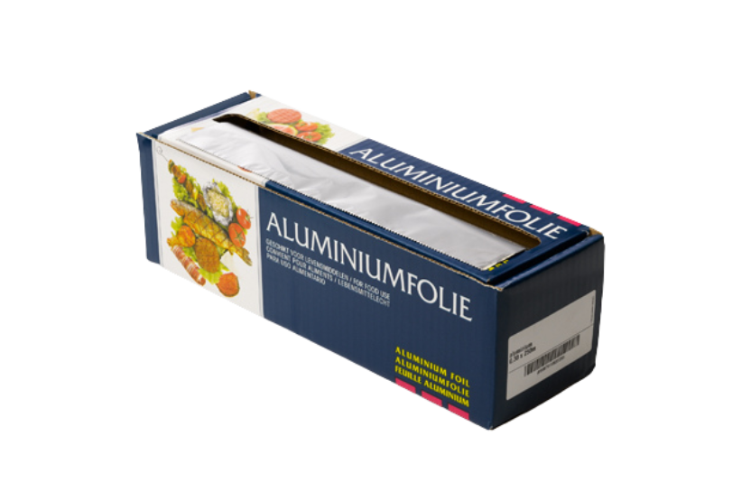 takeaware.nl Folierollen Aluminiumfolie 30cm 250mtr. 12mu box
