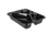 TakeAware.nl CPET tray zwart 3 vak C2227-3F 227x178x43mm