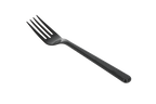 Reusable fork 180mm PP black BIO