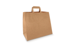 TakeAware.nl Papieren tassen Groot kraft 90 gr. 32+17x29cm