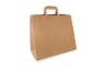Paper bags Extra Large kraft 90 gr. 32+22x34cm