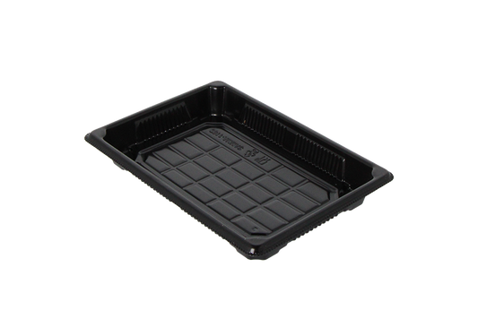 Sushitray + lid 185*130*20mm Combi Box L Black