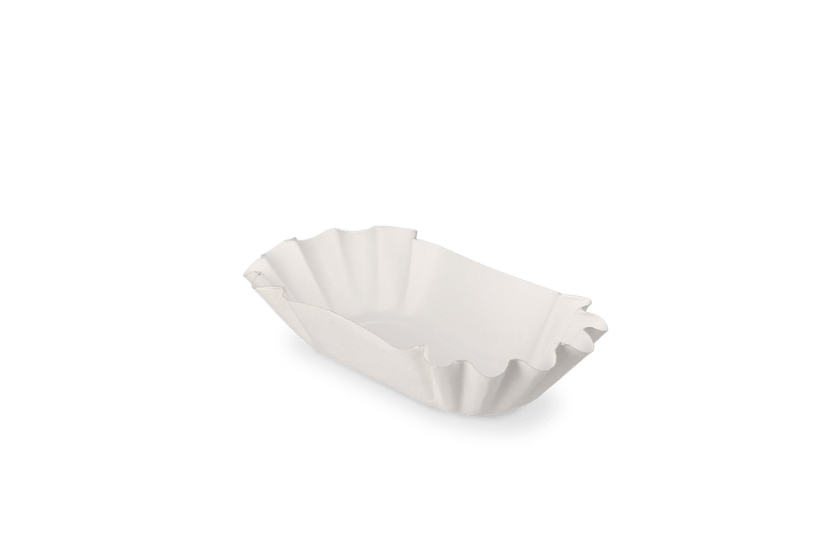 TakeAware.nl Kartonnen bakje wit 90x140x30mm 