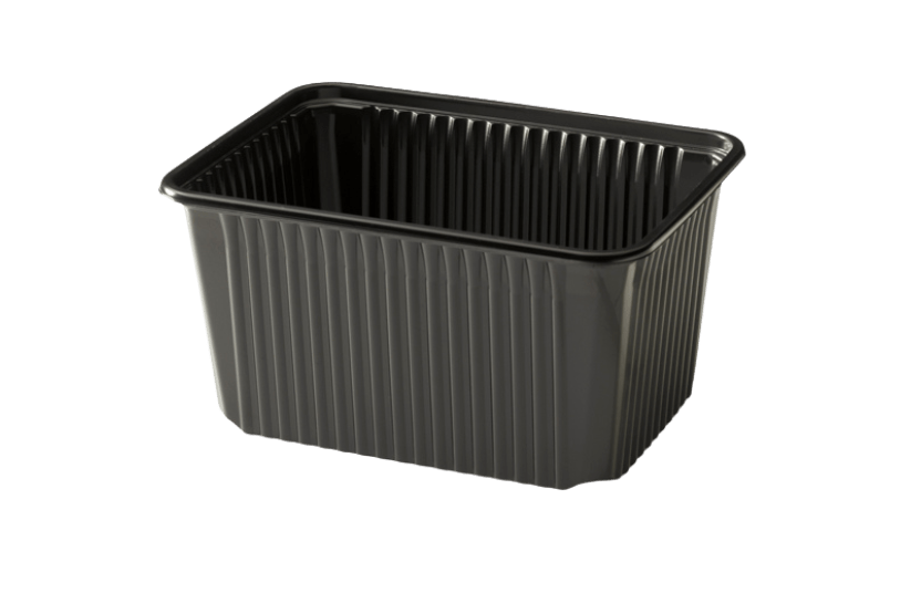 TakeAware.nl Maaltijdbak PP 1500ml zwart RE180-93.02