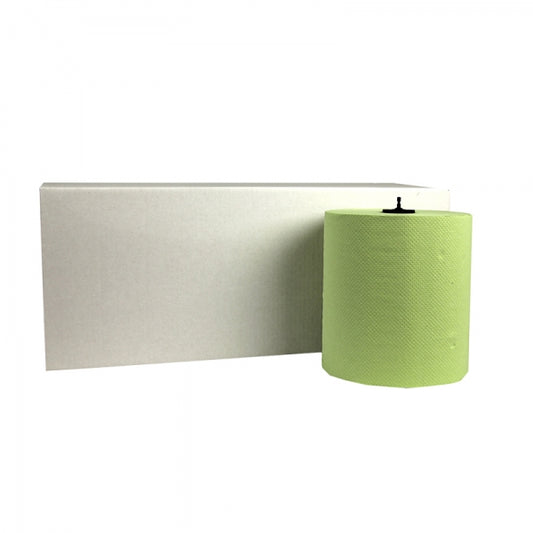 Hand towel roll Matic 21cm 150m 2 layers green