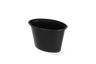 Ovaal sausbakje 4oz 100ml Ø88mm Zwart