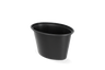 Ovaal sausbakje 5oz 125ml Ø95mm Zwart