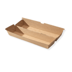 takeaware.nl Baquette box kraft 30x6,5x8cm