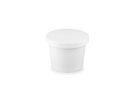 Cardboard Sauce Cup 2oz 60ml Ø62mm White