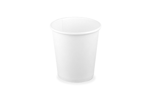 Cardboard Sauce Cup 4oz 120ml Ø62mm White