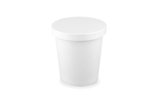 Cardboard Sauce Cup 4oz 120ml Ø62mm White