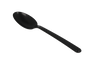 Reusable spoon 180mm pp black BIO