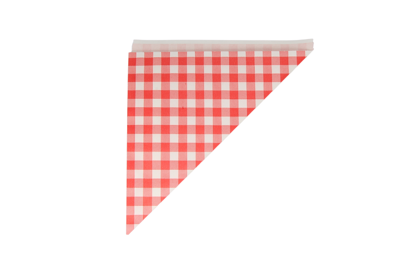 TakeAware.nl Puntzak K17 - 17cm rode ruit