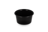 Round container 80cc Ø70mm Black