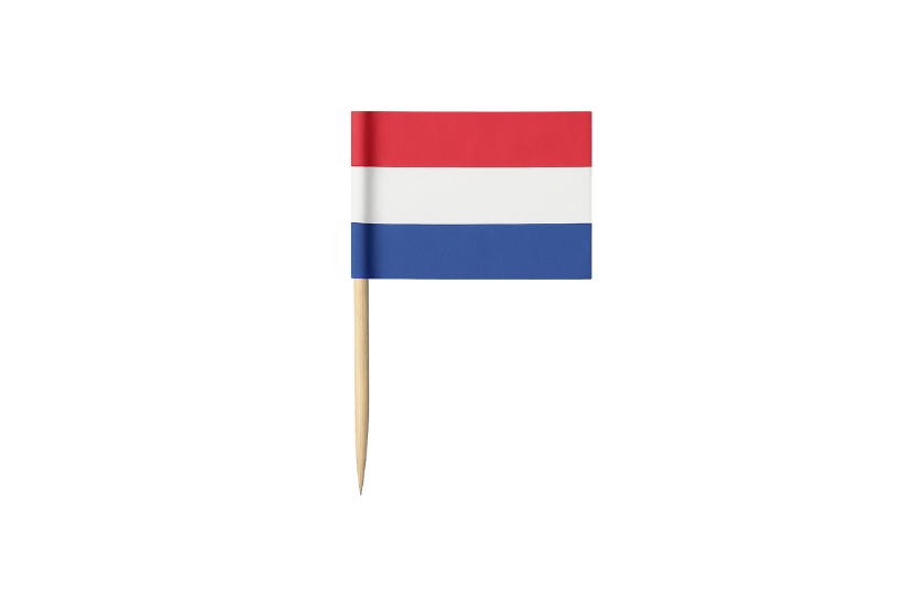 TakeAware.nl Cocktailprikkers vlag Nederland