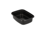 Sauce containers 125ml 108mm rectangular black