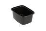 Sauce containers 250ml 108mm rectangular black