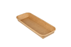 TakeAware.nl Sushi tray karton TA-02 + deksel 220x90x25 Kraft