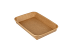 TakeAware.nl Sushi tray karton TA-05 + deksel 185x130x25 Kraft