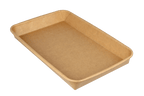 TakeAware.nl Sushi tray karton TA-09 + deksel 240x150x25 Kraft