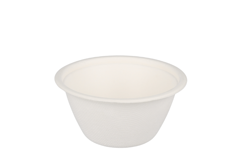 TakeAware.nl Sausbakje 180ml Ø96mm 7oz suikerriet BIO