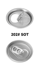 TakeAware.nl PET Can 330ml Slim transparant met #202 SOT (Stay On Tab) Deksel (LET OP: levertijd*)