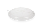 TakeAware.nl rPET deksel transparant ø 394mm*33mm-50mic Nature - custom (tijdelijk)