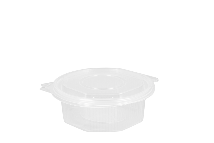 TakeAware.nl Saladebak met klapdeksel 375ml