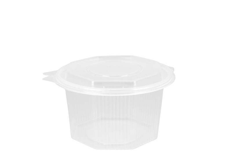 TakeAware.nl Saladebak met klapdeksel 1000ml