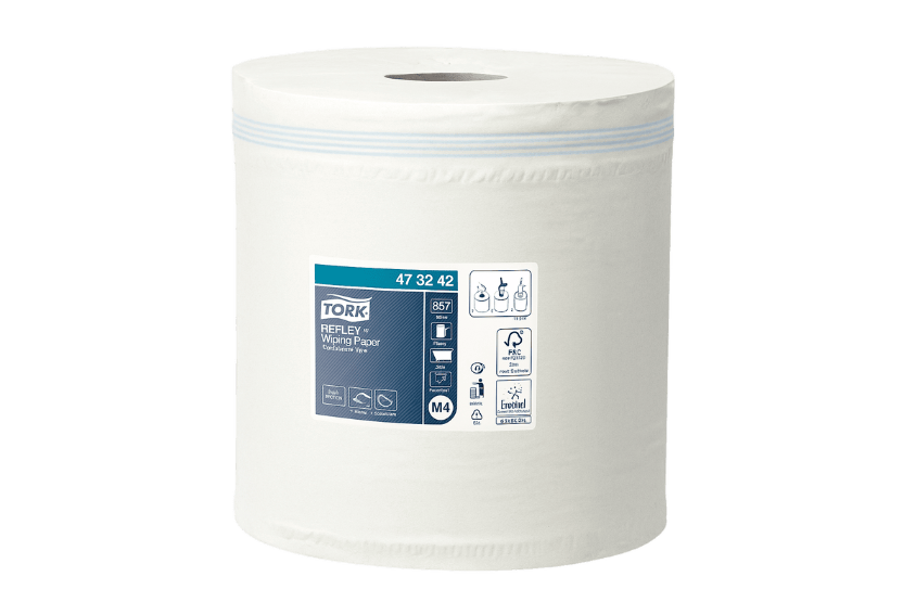 Tork Tork M4 Reflex™ Centerfeed Poetspapier 6x857 vellen Multifunctioneel Wit (473242)