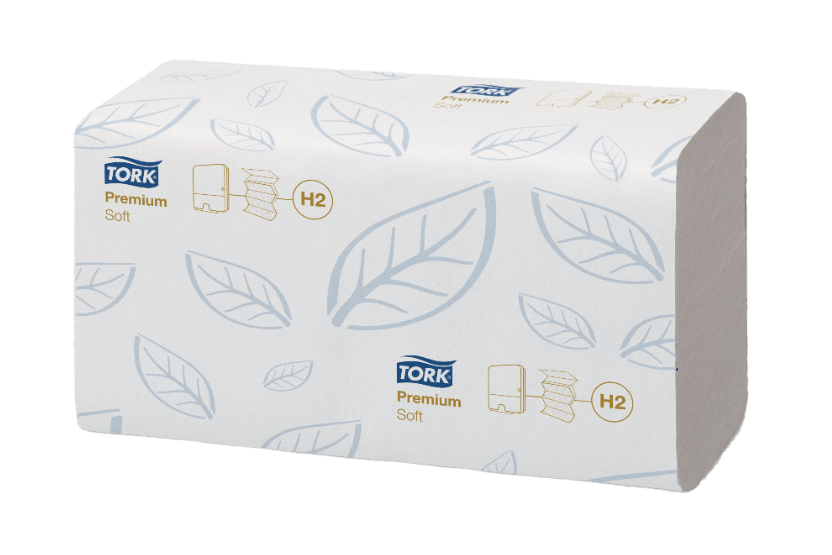 Tork Tork Xpress® H2 Zachte Multifold Handdoeken 2-laags QuickDry 21x110 vellen Wit (100288)