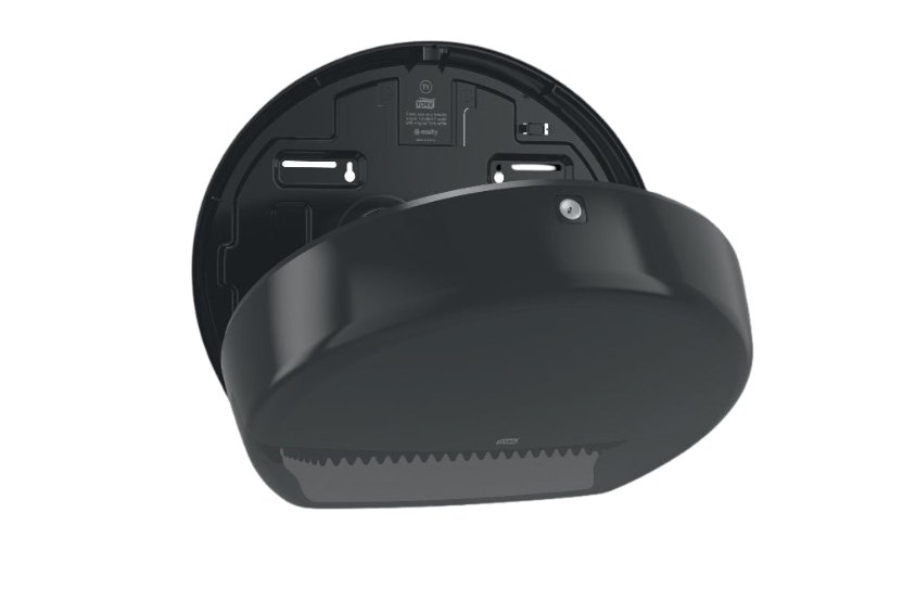 Tork Tork® T1 Jumbo Toiletpapier Dispenser Hoge Capaciteit Elevation Lijn Zwart (554008)