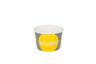 Ice cream cup 120ml Ø78mm 4oz cardboard white 