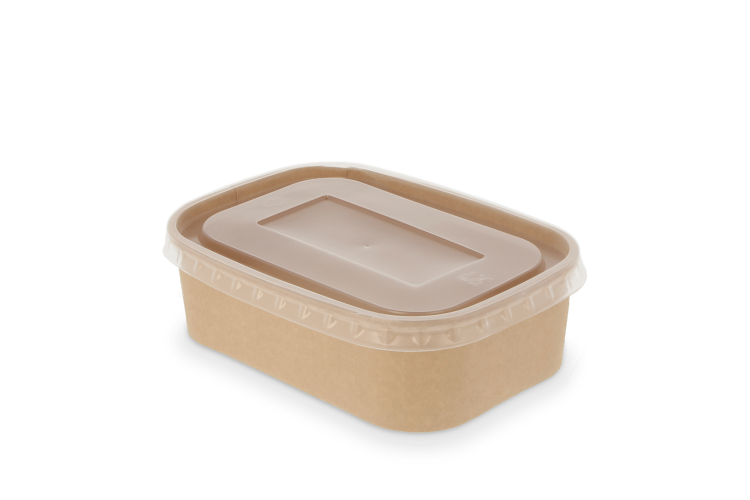 TakeAware.nl Maaltijdbak karton 650ml Kraft