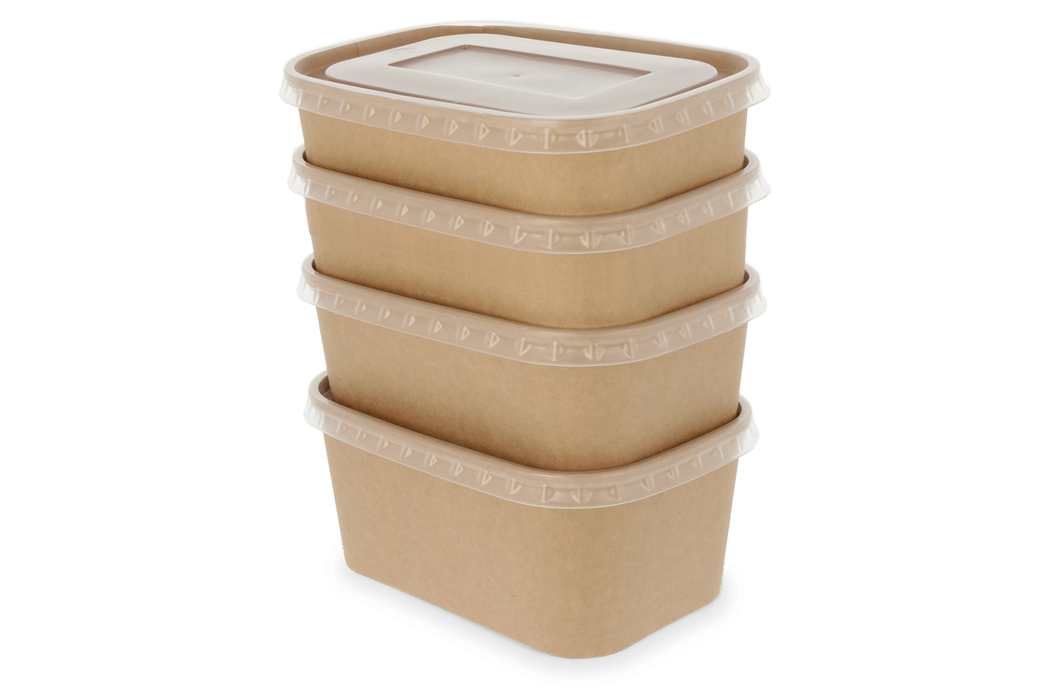 TakeAware.nl Maaltijdbak karton 650ml Kraft