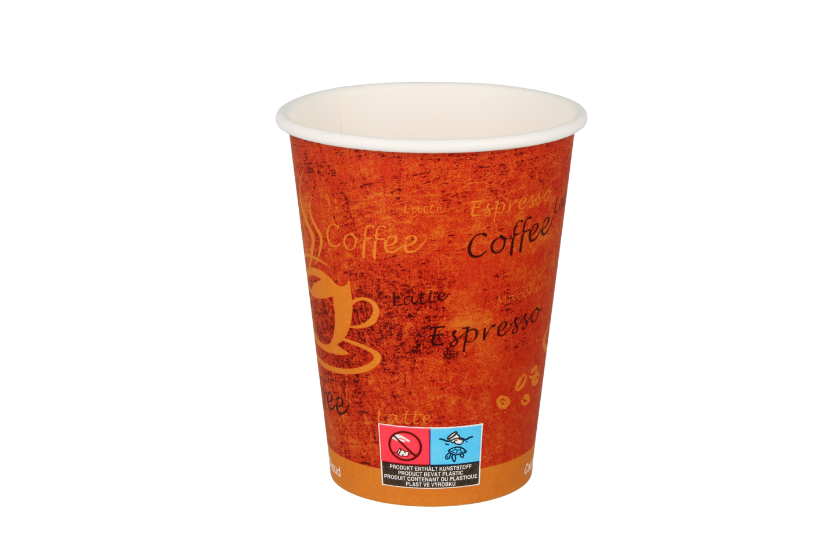 TakeAware.nl 12oz espresso gold paper cup (21804)