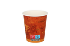 TakeAware.nl Kartonnen koffiebeker 300cc 10oz espresso gold