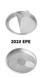 TakeAware.nl PET Can 330ml Slim transparant met #202 EPE (Easy Peal) Deksel (LET OP: Levertijd*)