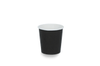 takeaware.nl Koffiebekers Kartonnen koffiebeker 120cc 4oz zwart