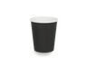 Coffee cup 230cc 8oz Ø80mm cardboard black FSC®Mix