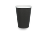 Kartonnen koffiebeker 360cc 12oz zwart FSC Mix Credit