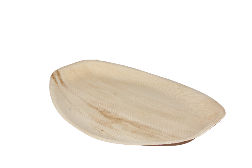 TakeAware.nl Palmblad cateringschaal 36x25x2.5cm BIO custom