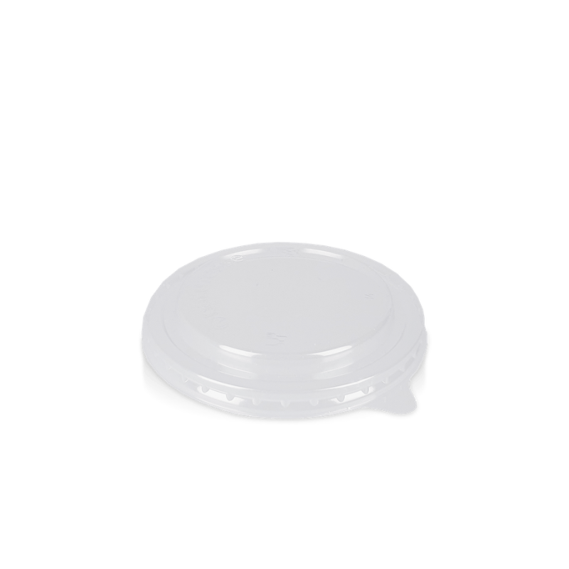 takeaware.nl Saus- en amusebakjes Deksel Salade & Saus cups 360ml-480ml Ø118mm transparant PET