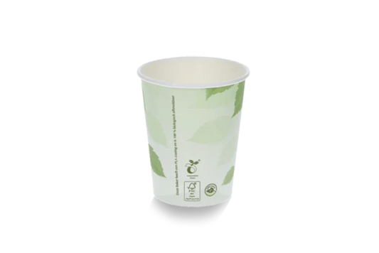 Coffee cup 230cc 8oz Ø80mm FSC® cardboard green