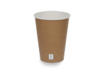 takeaware.nl Koffiebekers Kartonnen koffiebeker 360cc 12oz kraftlook