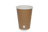 takeaware.nl Koffiebekers Kartonnen koffiebeker 360cc 12oz kraftlook