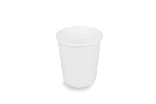 Coffee cup 120cc 4oz Ø63mm cardboard white