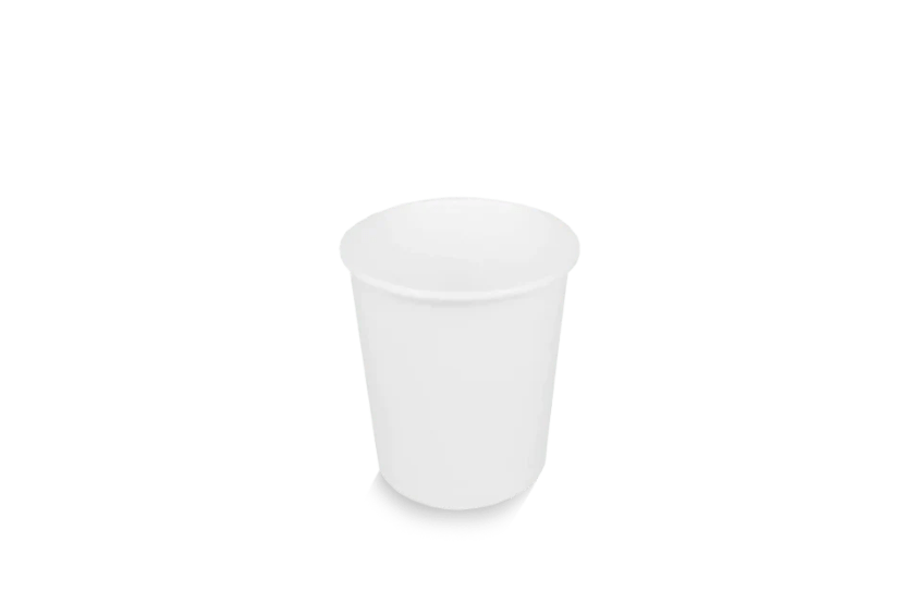 takeaware.nl Koffiebekers Kartonnen koffiebeker 150cc 6oz wit